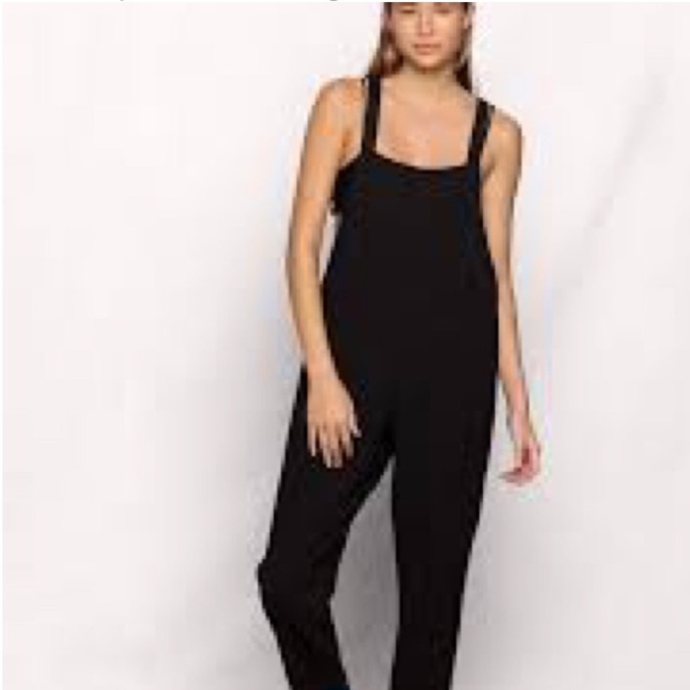 MIKOH Sayama Criss Cross Back Jumpsuit in Night NWT size XS